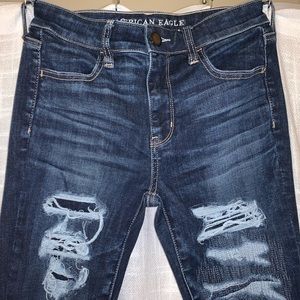 American Eagle super super stretch X Jeans
